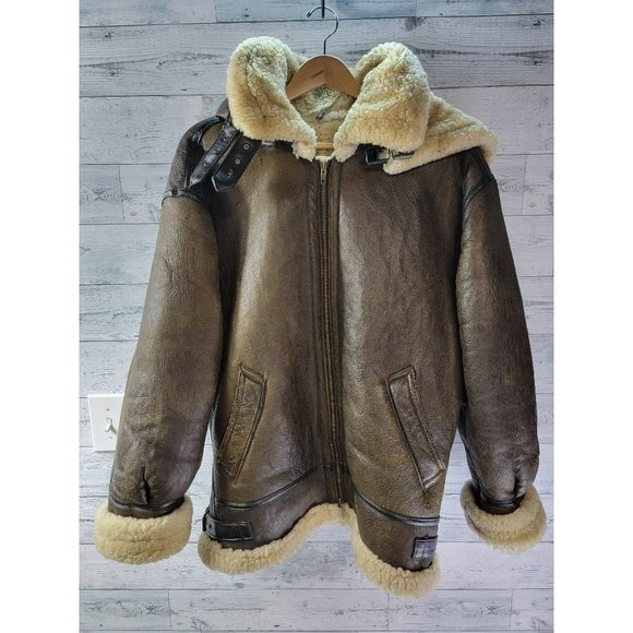 Pan United Other - Vintage USAF Shearling Type G-8 Heavy Duty Jacket Size Large